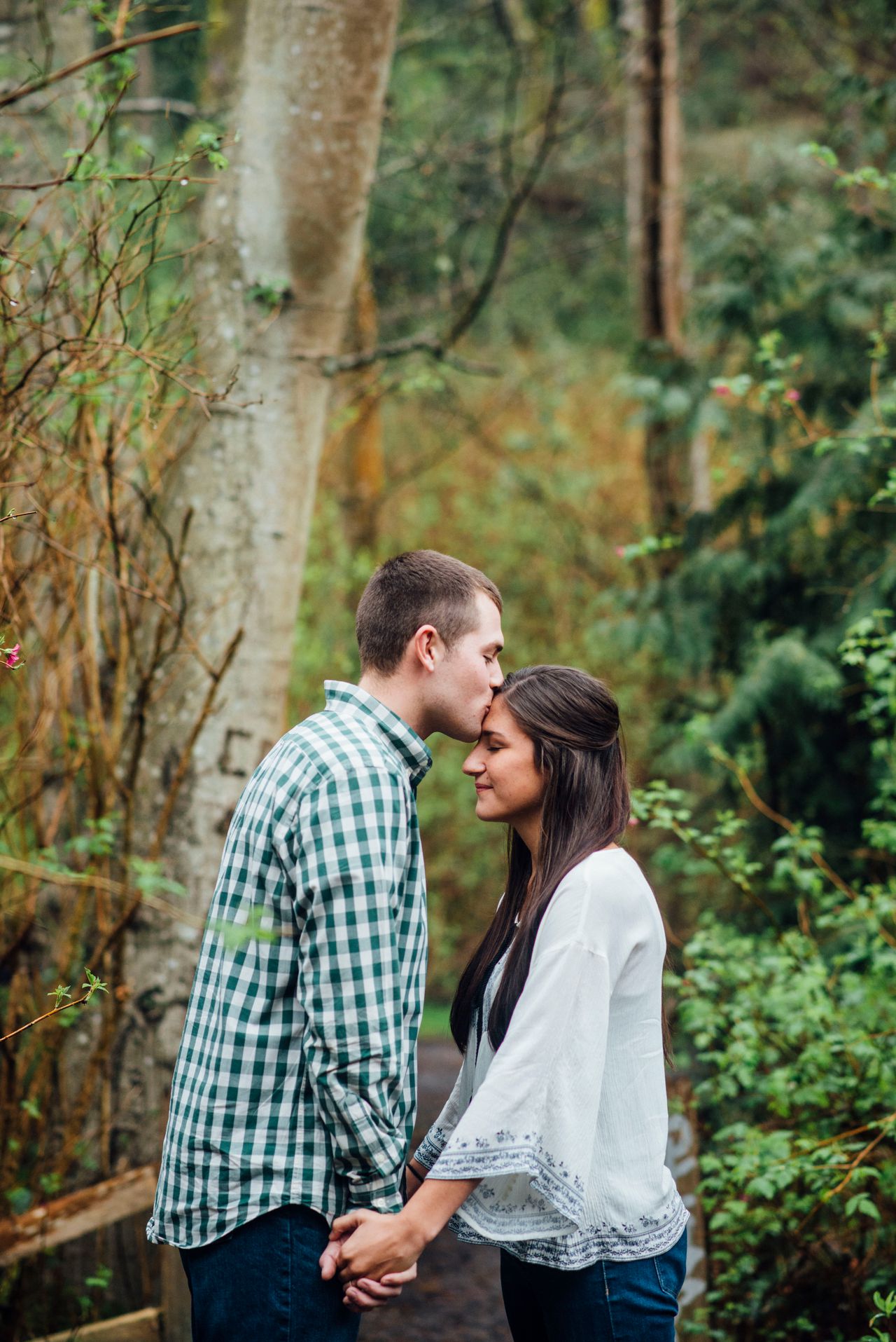 forehead kiss